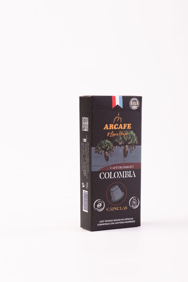 Capsula Colombia descartable x 10 un. Nespresso